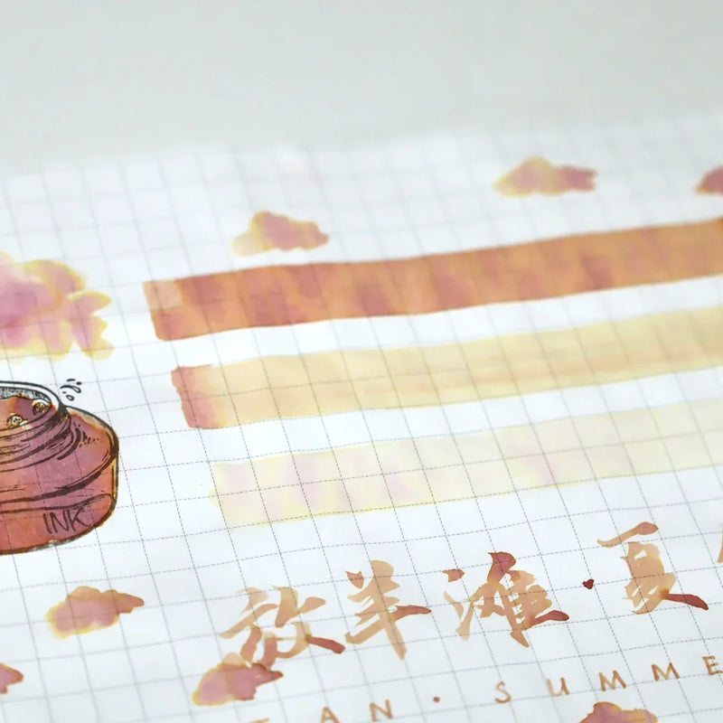 Fangyangtan Ink,Summer Evening Sky , Shading Ink  Fountain Pen Ink 20ml
