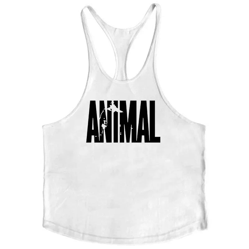 Muscle guys Gyms Tank Top Men Workout Clothing Bodybuilding Stringer Men Vests Cotton Y back Singlets debardeur fitness homme