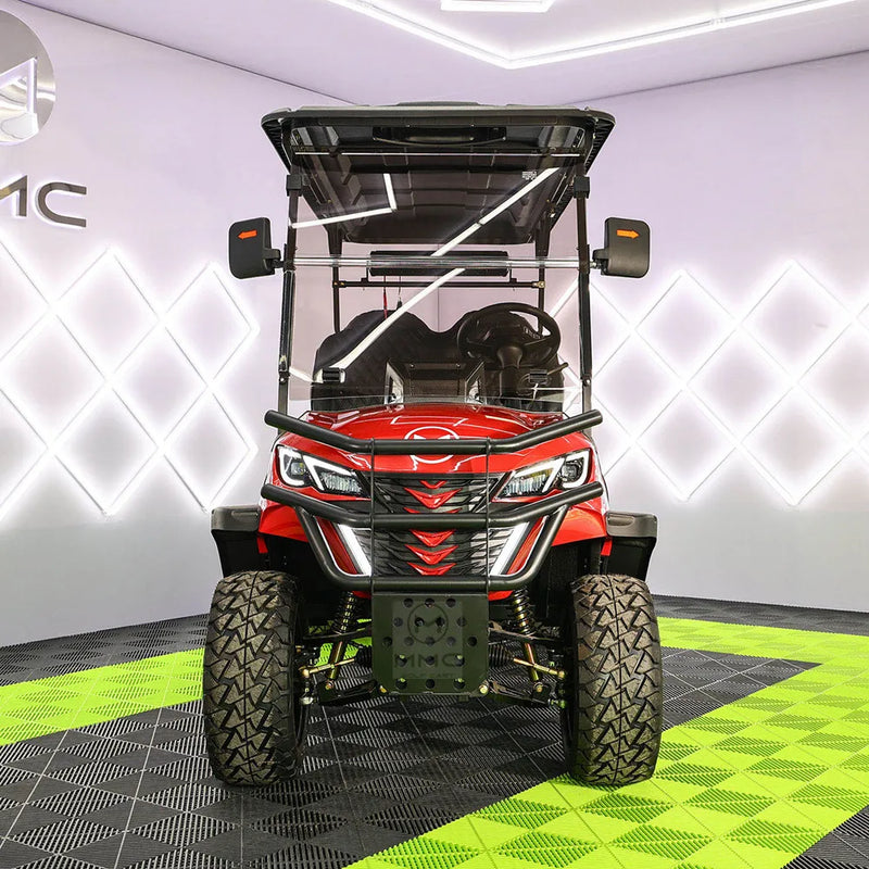 4 Wheel New Design Street Legal 4 Seater 72V Lithium Battery Golf Carts New Arrival Golf Carts 5KW AC Motor Electric Golf Carts