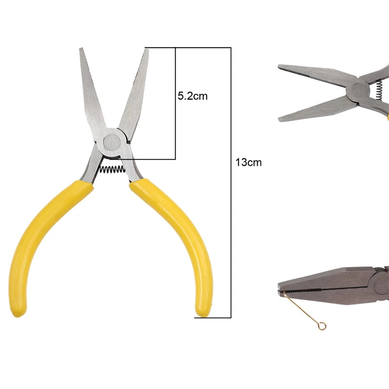Multifunctional Hand Tools Jewelry Pliers with round Nose End - Cutting Wire Tool for DIY Handmade Jewelry Making Accessories