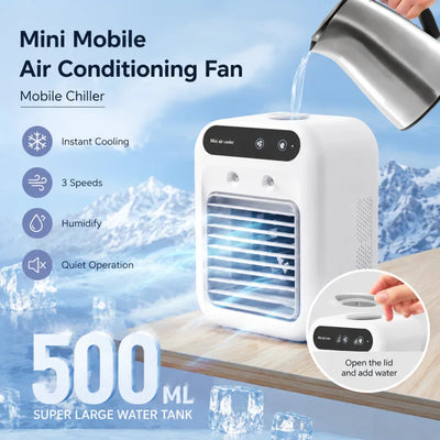 500ml Mini mobile air conditioner fan Portable desktop | SAMAG