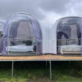 Waterproof Starry Sky Room China Oval Impact Resistance PC Star Bubble Transparent House Starry Sky Room for Hotel and Party