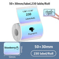 M110 Color Transparent Thermal Adhesive Label Roll, Suit | SAMAG