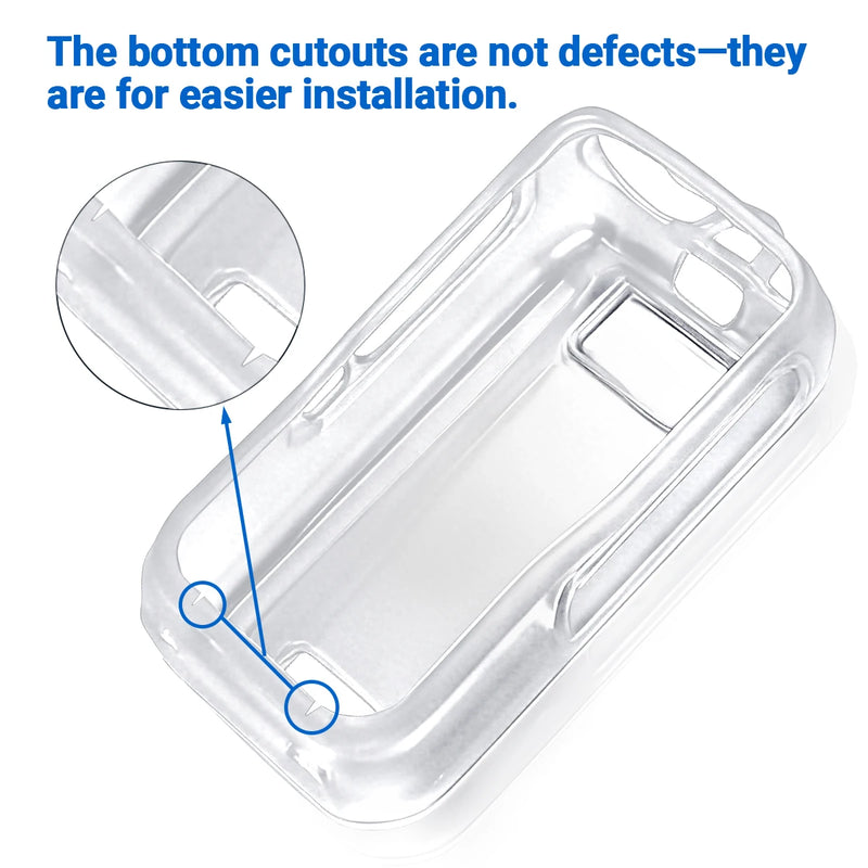 ABBREE Walkie Talkie Clear Protective Case Transparent TPU Cover Clear Case Anti-drop case For BAOFENG UV-5R Mini Two Way Radio