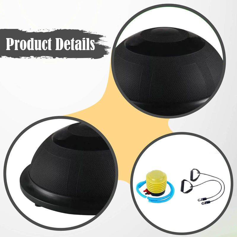 Balance Ball Semicircle Ball Yoga Fitness Ball Pilates Foot Hemisphere Support Pilates Yoga Exercise Equipment