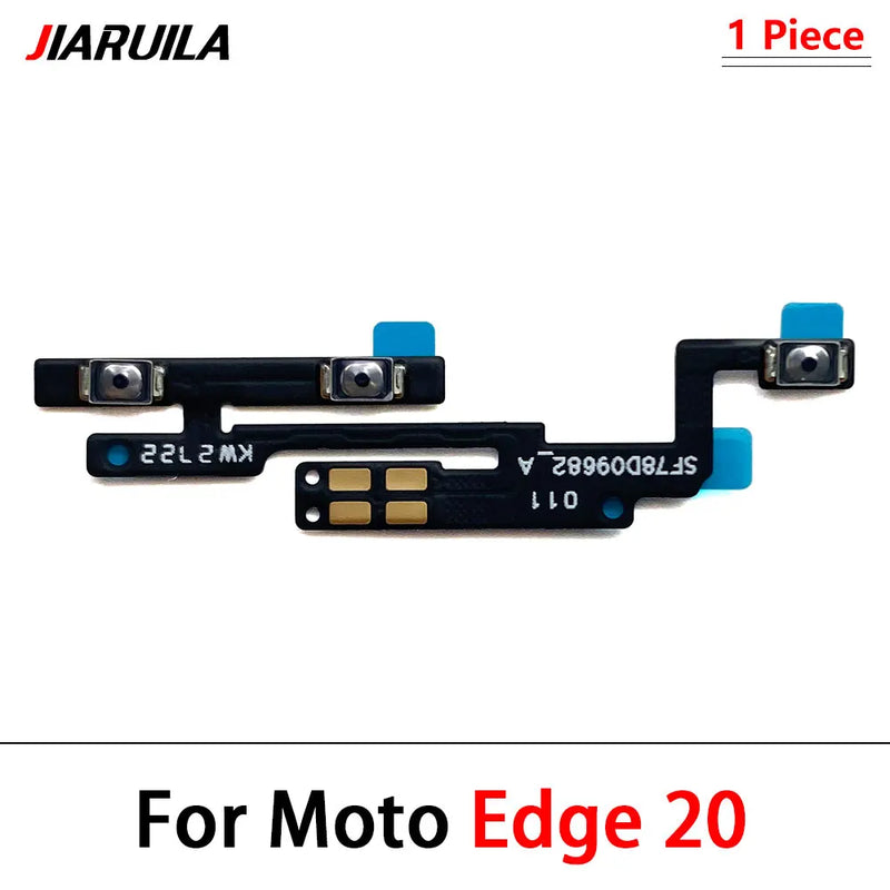 New For Motorola Moto Edge 20 30 40 50 Pro Lite Ultra Neo Fusion Plus Volume Button Power Switch On Off Button Flex Cable