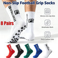 New Football Socks Non Slip Grip Mid Tube Sports | SAMAG
