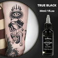 SUANGL 60ml Black Tattoo Ink Professional Tattoo Oil Ink Good Light Transmission Finely Ground Easy Shading Black Tattoo