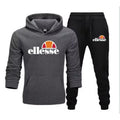 Trendy Hoodie Set Autumn Campus New Stripe Printed Casual Pants, Essential for Men - View 7 | SAMAG