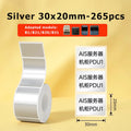 Niimbot B21/B1/B31/B203/B3S Matte Silver Thermal Label Sticker Paper Clothing Tag Commodity Price Food Self-Adhesive