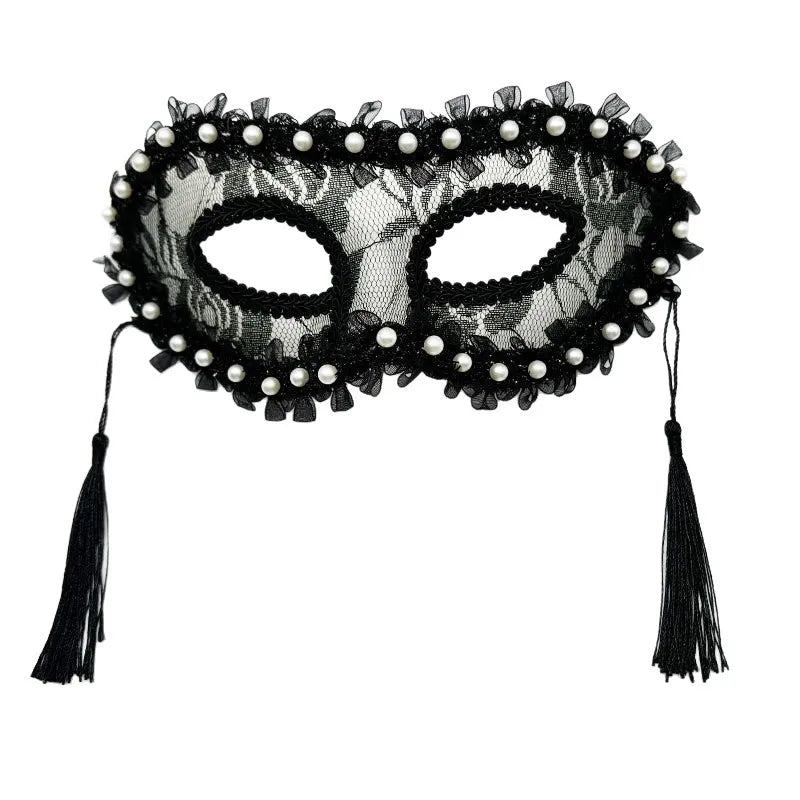 Party Mask Fringe Cosplay Mask Masquerade Ball Mask High Quality For Festival Prom Celebration