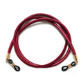 Sunglasses Lanyard Strap Necklace Braid Leather Eyeglass Glasses Chain Leather Cord Reading Glasses Eyewear Accessories