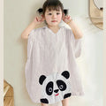 Children's Cotton Gauze Can Wear Hooded Cloak Bath Towel - View 6 | SAMAG