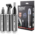 Kemei Rechargeable All in One Hair Trimmer for Men&women Electric Shaver Beard Trimmer Face Nose Ear Eyebrow Trimmer for Nose