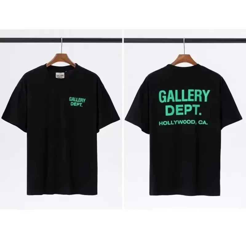 2026 Hot Selling Light Luxury T-shirt Summer Men's and Women's Cotton Clothing Fashion Beach Breathable Short Sleeved T-shirt