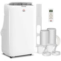 Dual Hose Portable Air Conditioner High Efficiency Inverter, 3-in-1 14000 BTU AC Unit with Cool, Dehumidifier, Fan, for Room up to 700 Sq. ft, Includes Remote & Window Kit