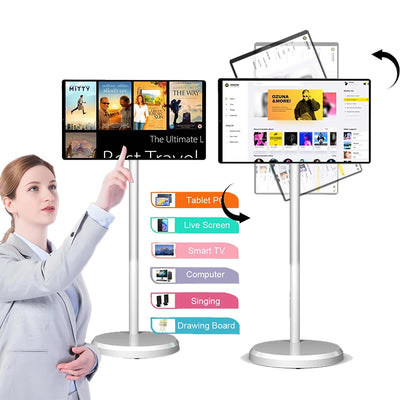 21.5 Inch Portable Smart Tablet Tv Rotatable Touch Screen | SAMAG