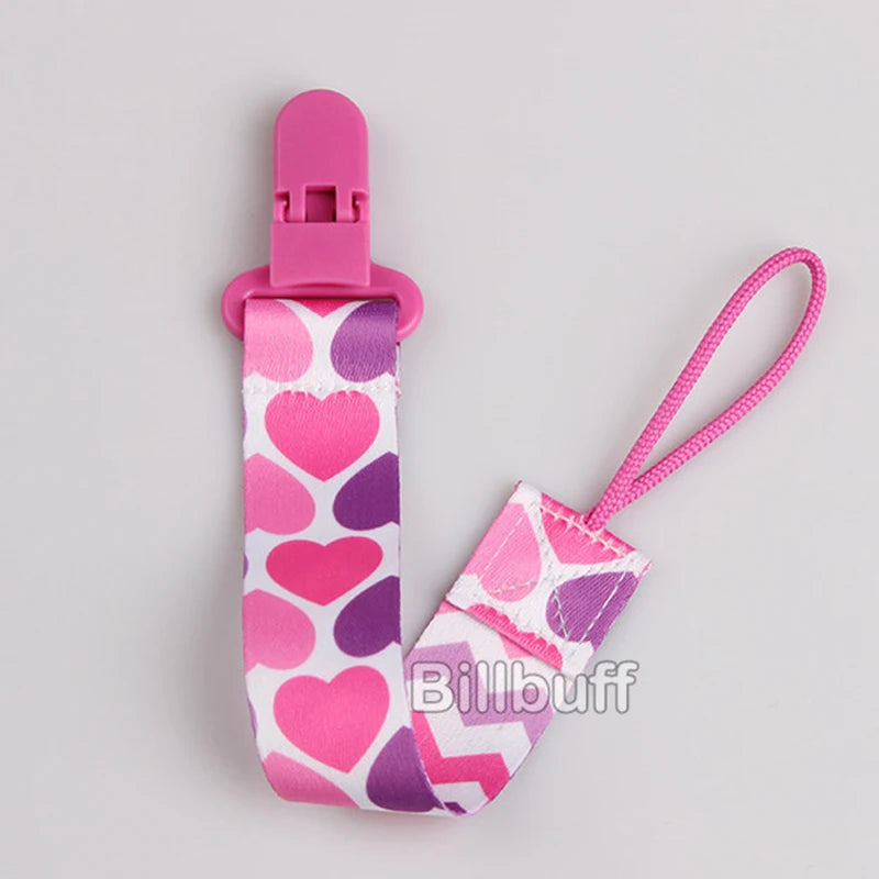 Free Custom Personalized Name Pacifier Clips Handmade Beech Wood Chain Silicone Crown Holder Soother Baby Teething Toy Chew Gift