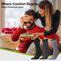 3 Pairs Men Socks Winter Thermal Warm Thick Knit Soft | SAMAG