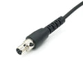 Coiled Headset Cable Rugged Radio Accessories K-Plug PTT Mic Speaker Spring Cable for Kenwood/Baofeng/RH5R/RDH/HYT/Relm