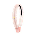 New Fashion Mesh lace edge Hair Accessories Lace Edge Hair Hoops Baby Bow Hair Accessories Hair Straps Girl Decoration