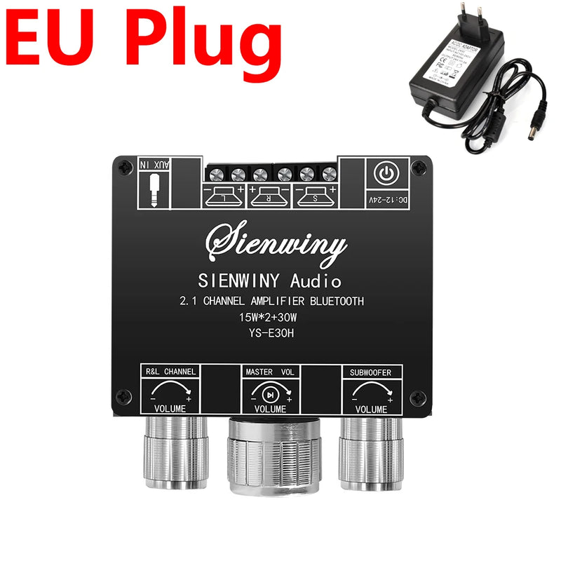 YS-T50L HiFi Amplifier Channel 2.0 Bluetooth Amp 3.5mm Active Speakers for Home Sound Systems Supporting APP Operation