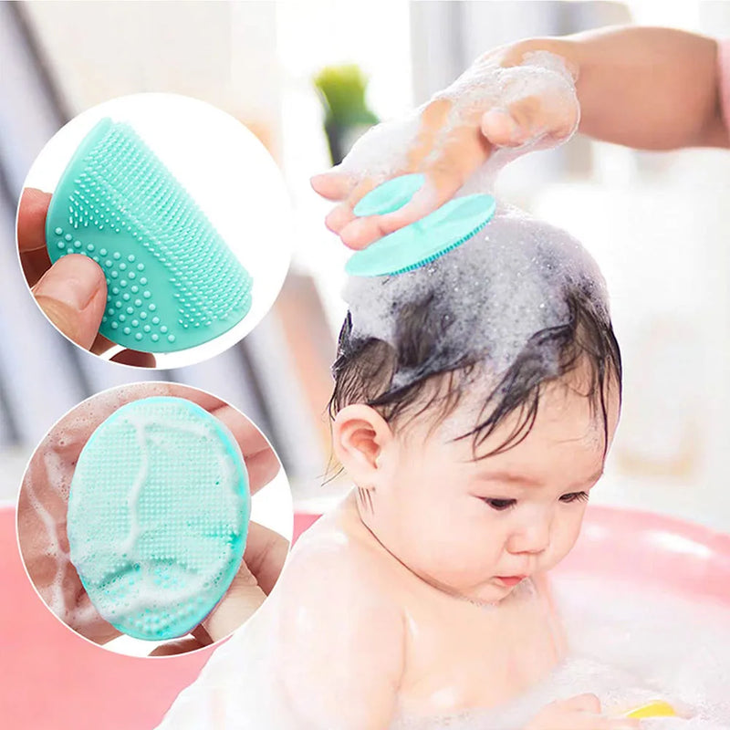 Baby Silicone Bath Brush Cradle Cap Scrubbers Exfoliating - View 6 | SAMAG