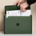1 Pcs A4 Organ Bag Multi-layer Folder Large-capacity Portable Office Document Bags Desk Organizador Storage Data File Briefcase