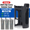 Original Baofeng UV-32/DM-32 Walkie Talkie Belt Clip Carry Holster Case For UV32/DM32 Two Way Ham Radio Accessories For Outdoor
