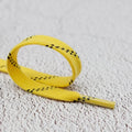 1cm Waxed Ice Hockey Shoelaces Dual Layer Braid 23-70 Inch Halloween Christmas Fall Winter for Roller Derby & Ice Hockey Skates