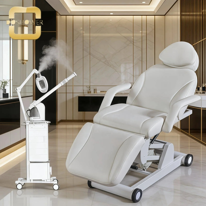 3 motor White High quality Massage beauty spa bed with comfort Sponge of full body massage equipment for beauty massage salons