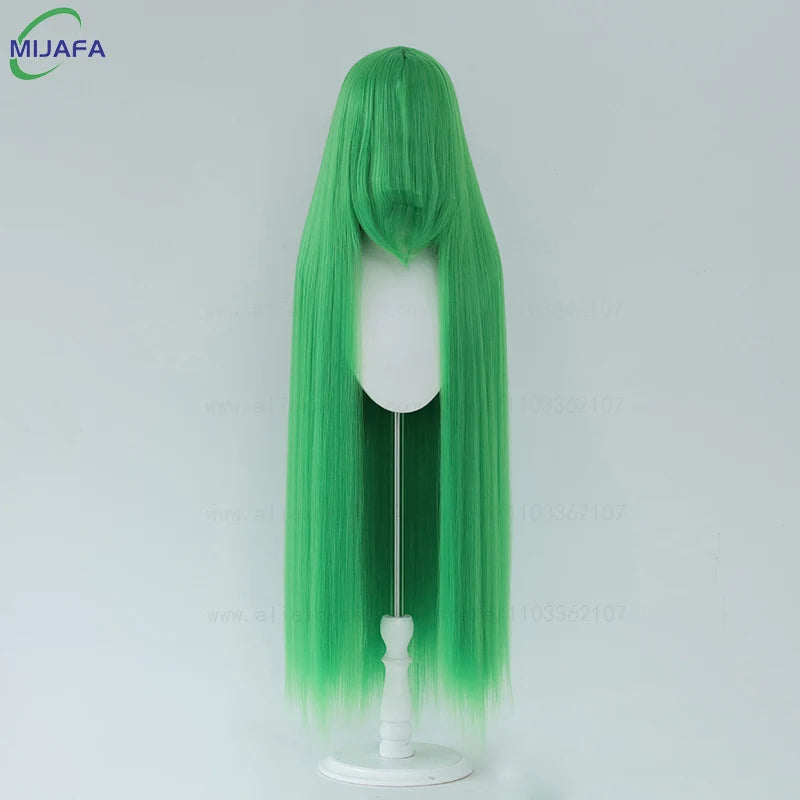 Very High Quality 600g 68 Colors 40 Inch 100cm Long Straight Cosplay Wig With Bangs Heat Resistant Hair Anime Wigs + Wig Cap
