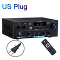 Woopker Digital Amplifier AK55 Audio Bass Audio Power Bluetooth Home Amplifier Hifi FM Auto Music Subwoofer Speakers USB SD Mic
