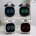 New Alarm Concise And Practic Clock Double Bell Super Loud for Heavy Sleepet Mode 12/24H Night Anti-disturb Table LED Clock
