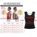 1pcs Men's Shapewear Coated Silver Vest Exercise slimming corset Compression Sweat Reducing Fat Sauna Tops Men Waist Trainer