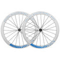700C Ultra-Light Carbon Fiber Tube HUB 120 Ring V Brake Disc Brake Road Bike Wheel Aluminum Alloy Depth 30/40/50mm Wheelset