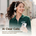 Baseus BH1 Air Wireless Headphones Bluetooth 6.0 ENC Noise Cancellation Lightweight 90g Over Ear Headset 80H Earphone