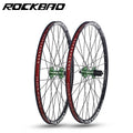 ROCKBAO Mountain Bike Wheelset 24/26/27.5/29inches Disc Brake 4Bearings 7-12speed Quick Release 29er MTB Bicycle Wheel