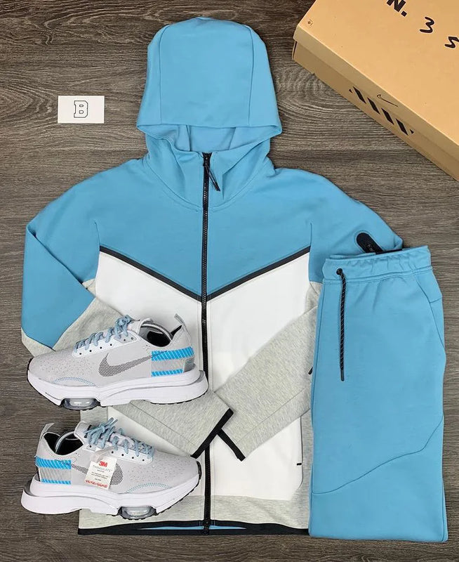 Men's new jogging suit, sweater, hoodie, jacket, sweatpants, 2 - piece fashion casual autumn and winter - View 6 | SAMAG