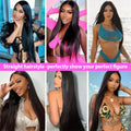 Wear And Go 5x5 Straight Glueless Wig 100% Human Hair Wig 13x6 Lace Front Human Hair Wig Brazilian 13x4 Lace Front Closure Wigs For Black Women Preplucked