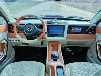 Best FOB QINGDAO Price fashion design Electric Car 100-400km 3500W New Energy orange lithium 72v electric Vehicles for Adult car