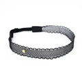New Fashion Mesh lace edge Hair Accessories Lace Edge Hair Hoops Baby Bow Hair Accessories Hair Straps Girl Decoration