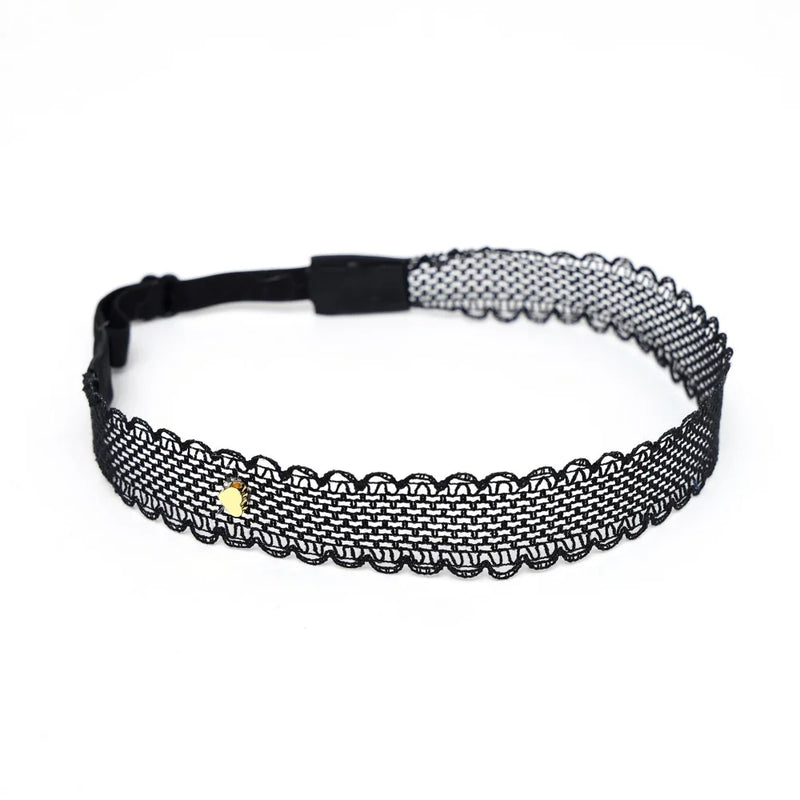 New Fashion Mesh lace edge Hair Accessories Lace Edge Hair Hoops Baby Bow Hair Accessories Hair Straps Girl Decoration