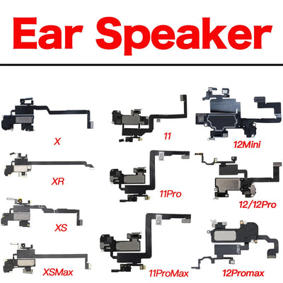 Ear Speaker With Microphone Flex Cable For iPhone X XR XS | SAMAG