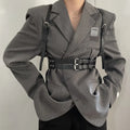 Women Fashion Belt Street Style Punk Decorative Waistband Adjustable Suspender Corset Harness Gothic - Visuel 6 | SAMAG
