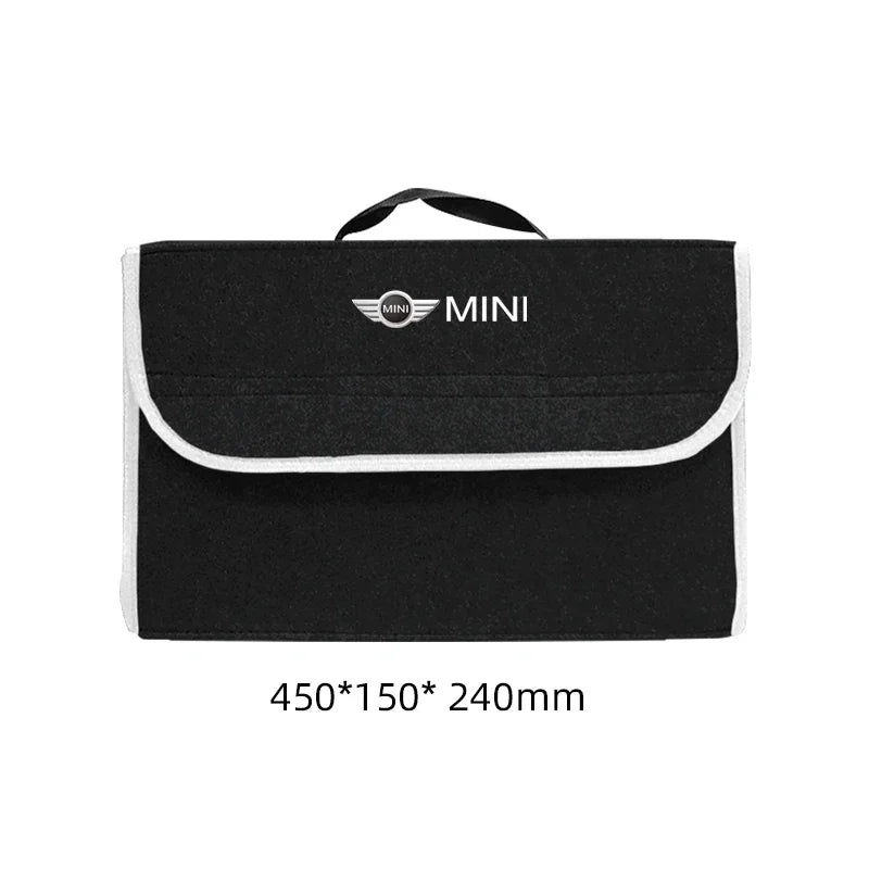 Car Trunk Storage Bag Organizer Sundries Stowing Tidying Box For MINI Cooper JCW WORKS R55 R56 F55 F56 R57 R58 R59 R60 R50
