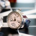 Kiss Jewelry Women Men Vintage Classic Finger Watch Rings Punk Stretchy Strap Quartz Watches Clock Ring Hip-hop anillos 2023