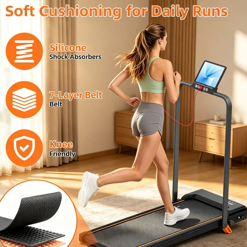 Apartment‑Friendly Home Treadmill for Daily Walking | SAMAG