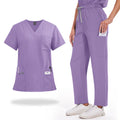 Summer Short Sleeved Hospital Doctor Uniforms Spa Uniforms Dental Clinic Medical Scrubs Suits Pet Grooming Veterinary Nurse Sets