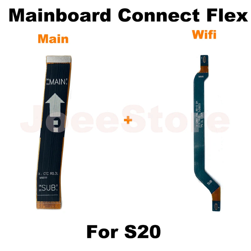 Motherboard Connect Flex For Samsung Galaxy S20 S21 S22 S23 S24 Plus Ultra LCD Display Wifi Signal Connect Mainboard Flex Cable